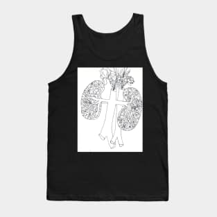 Kidney Beans - Outline Tank Top